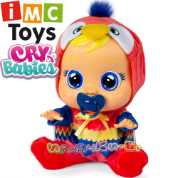 IMC Toys Cry Babies Интерактивно плачещо бебе Lori Parrot 90217